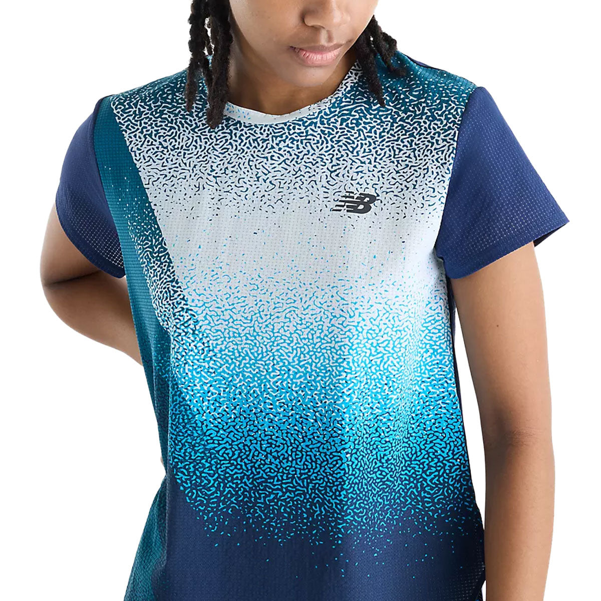 New balance Race Day Ultra Light Printed T-shirt Dame
