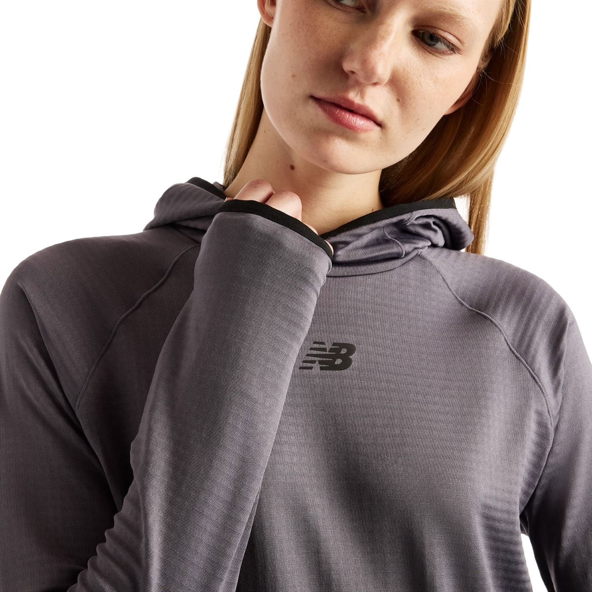 New Balance RC Essential Heat Grid Hoodie Dame