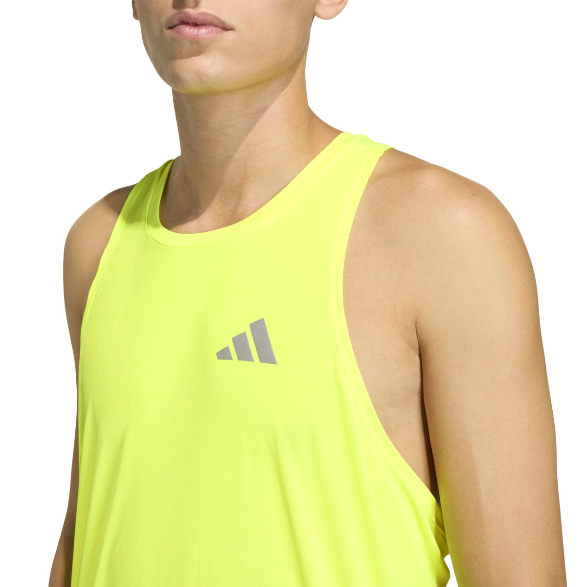 Adidas adi365 Breeze singlet til herrer i neongul farve