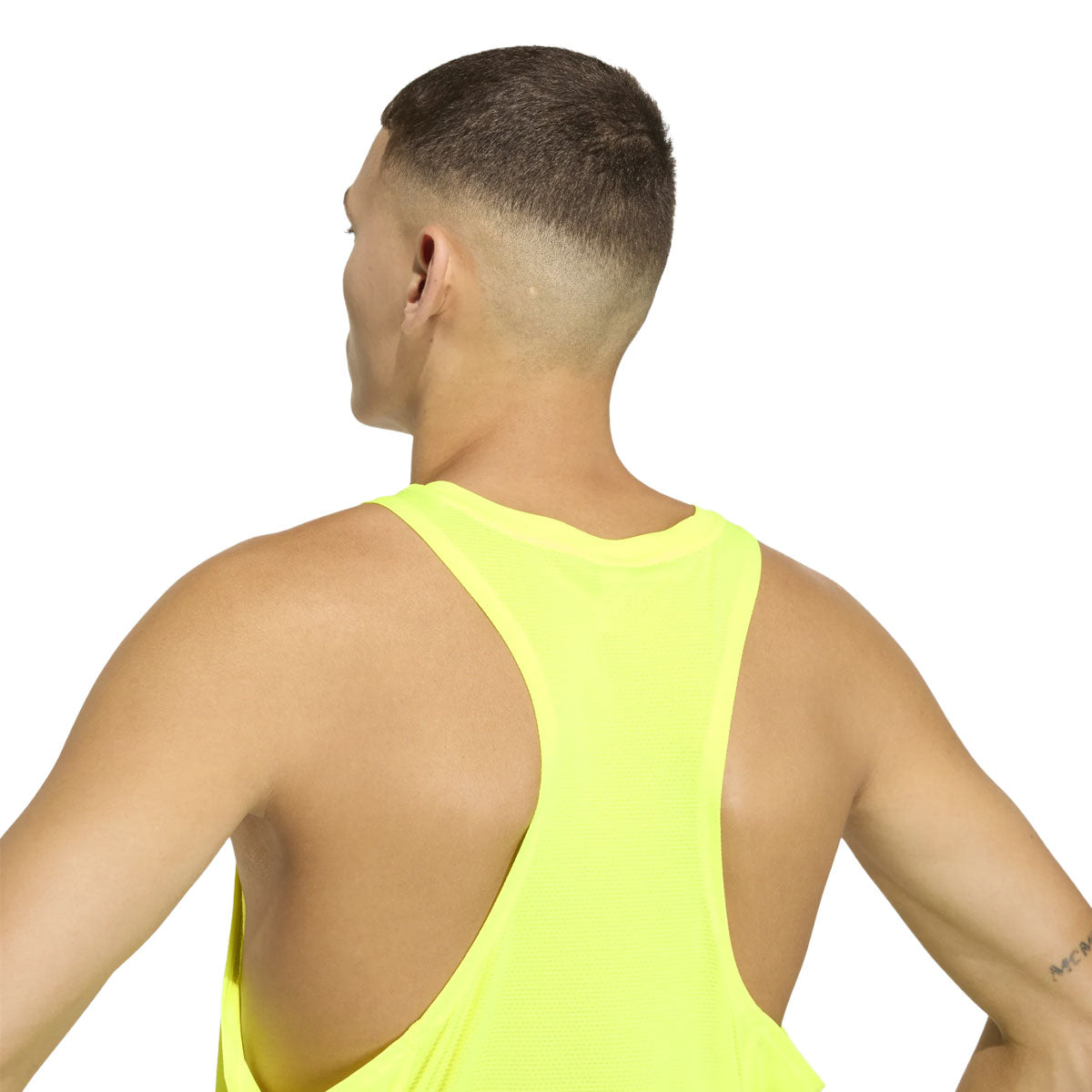 Adidas adi365 Breeze singlet til herrer i neon gul