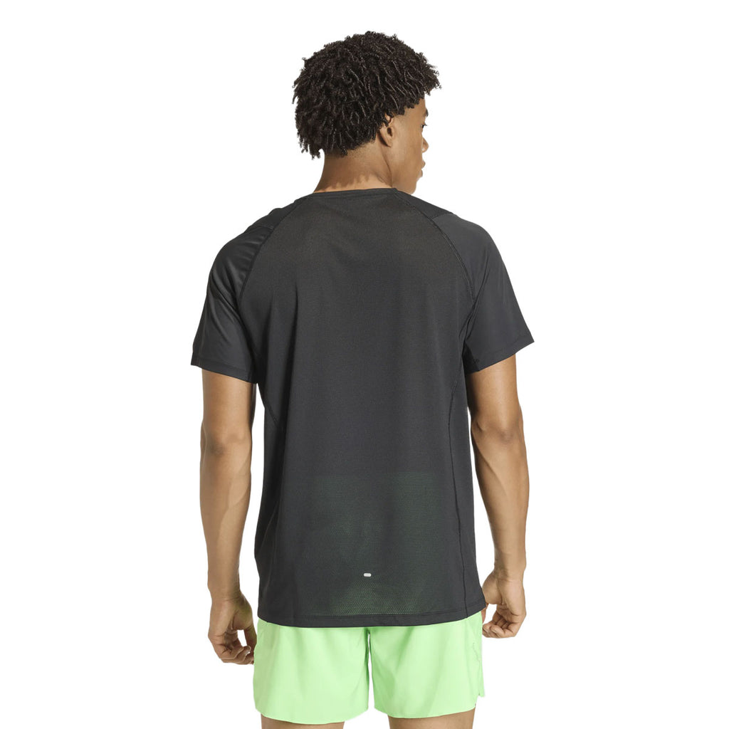 Sort Adidas Adi365 Breeze T-shirt til mænd set bagfra