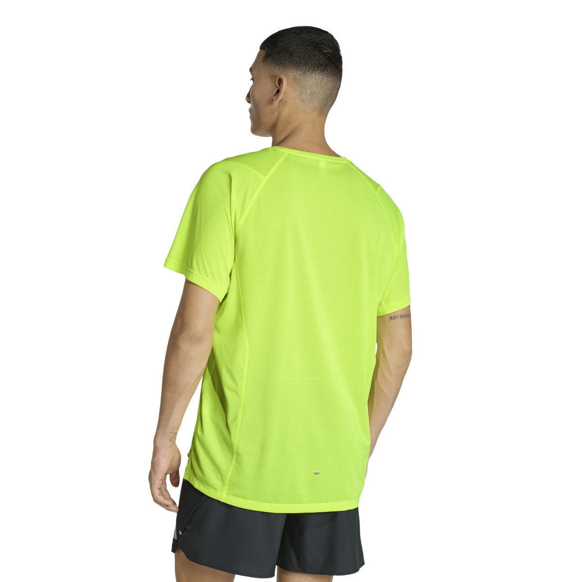 Grøn Adidas Adi365 Breeze T-shirt til herrer set bagfra