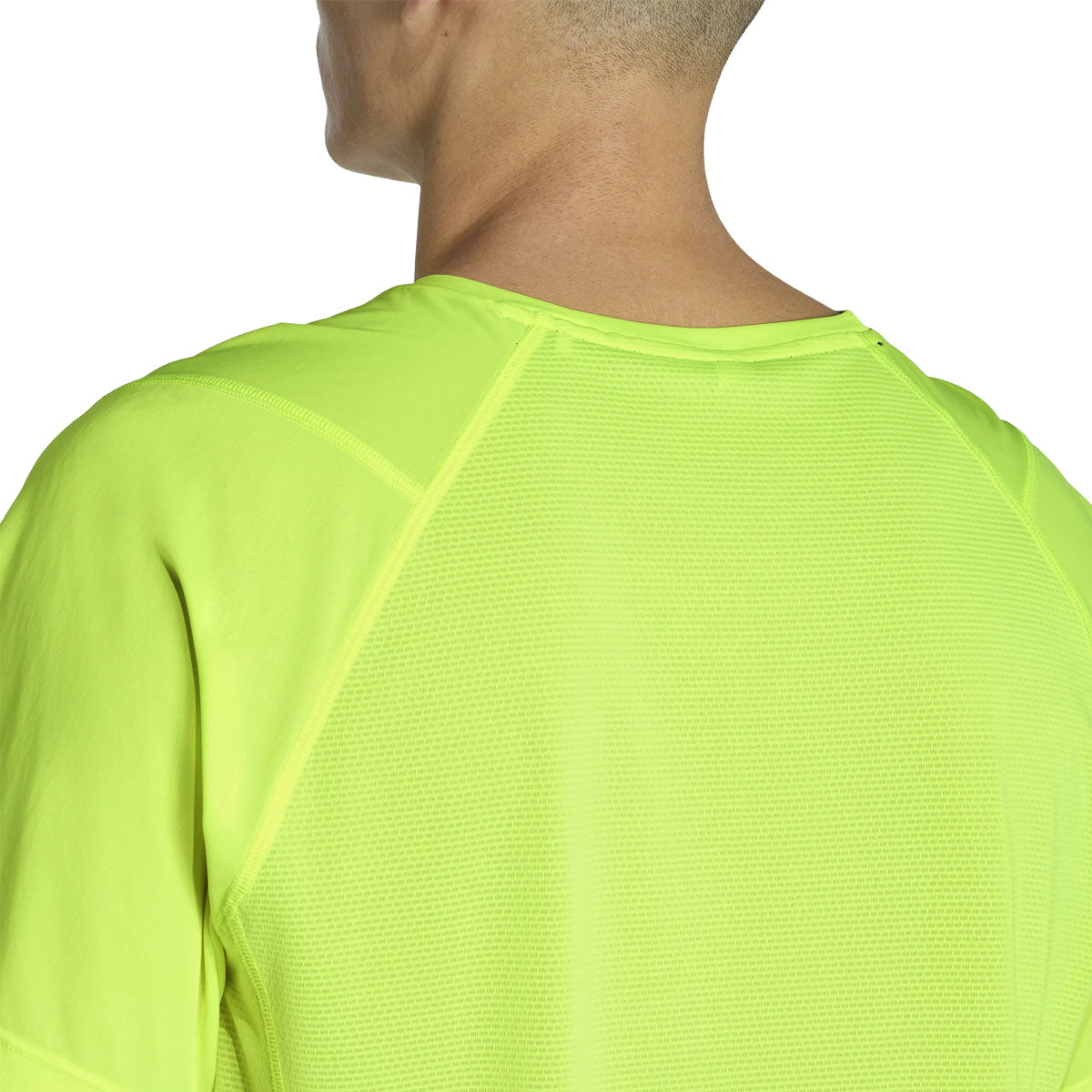 Grøn Adidas Adi365 Breeze T-shirt til mænd med netstruktur