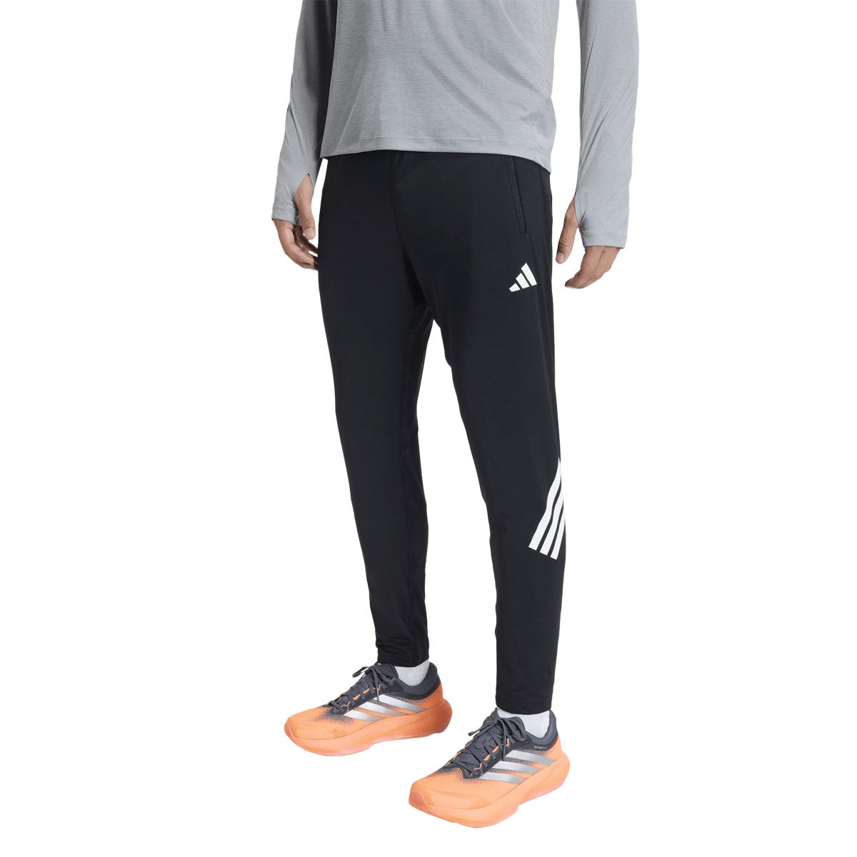 Adidas Adi365 Iconic Løbebukser Herre i sort med hvide detaljer