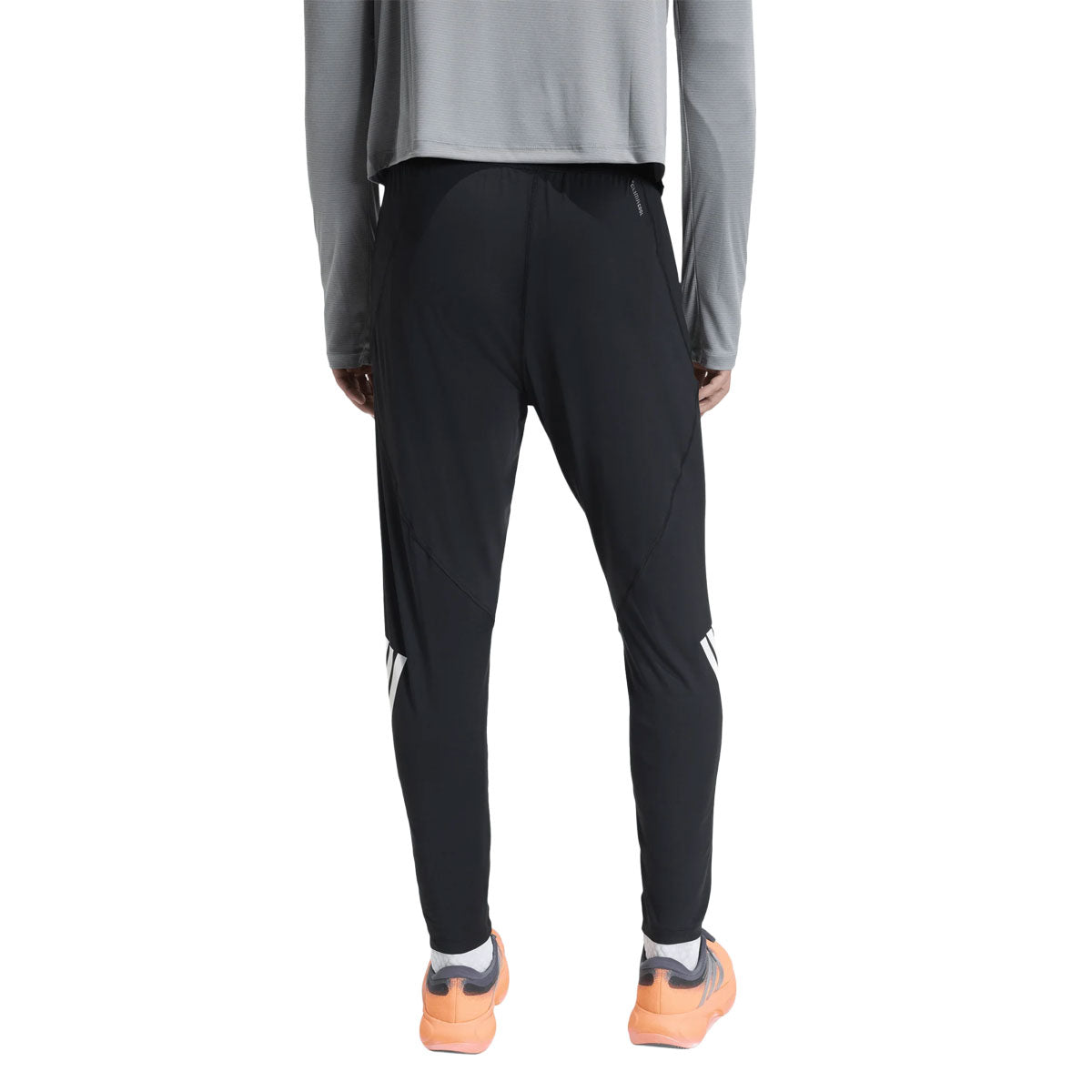 Sort Adidas Adi365 Iconic Løbebukser Herre set bagfra