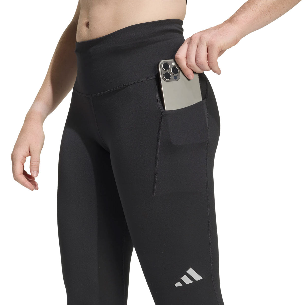 Adidas Adi365 lange tights med lomme til telefon