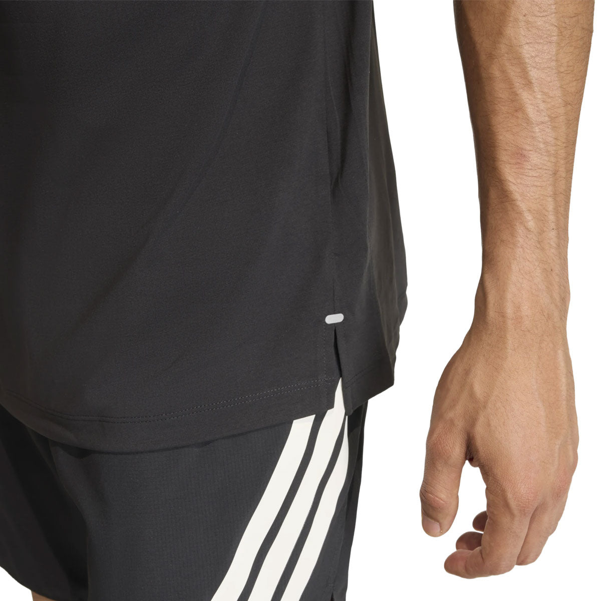 Sort Adidas Adi365 T-shirt til herrer med korte ærmer