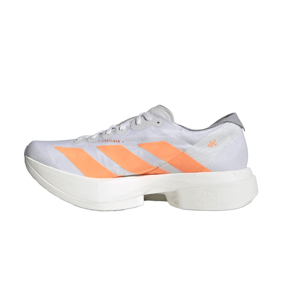 Adidas Adizero Adios Pro 4 Dame løbesko i hvid og orange