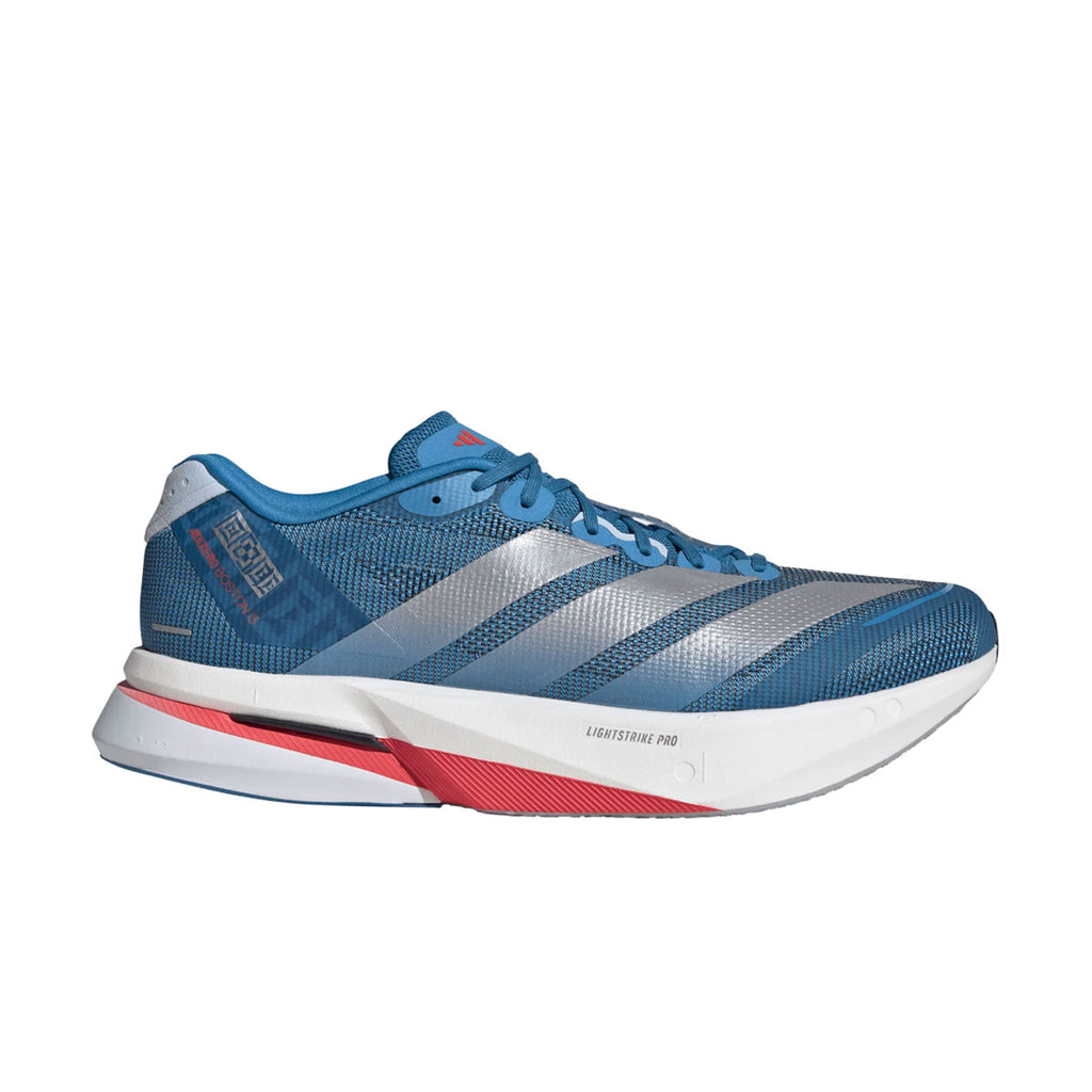 Adidas Adizero Boston 13 herre løbesko i blå og grå farver