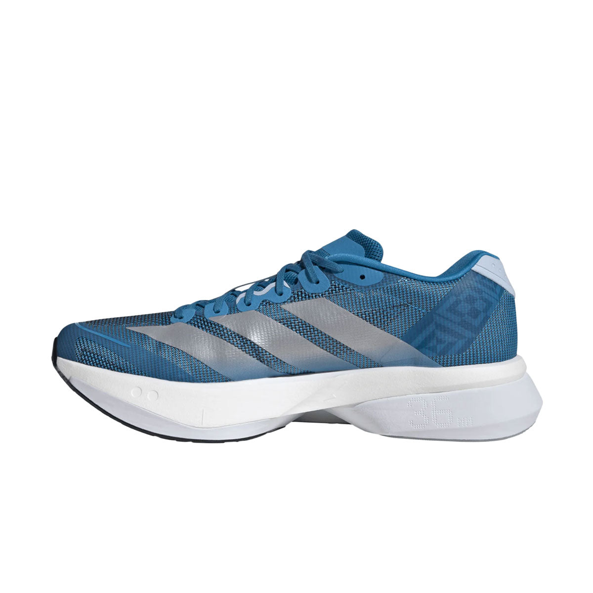 Adidas Adizero Boston 13 herre løbesko i blå og hvid