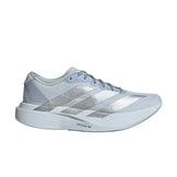 Adidas Adizero Evo SL Woven Dame løbesko i lys grå med sølvstriber
