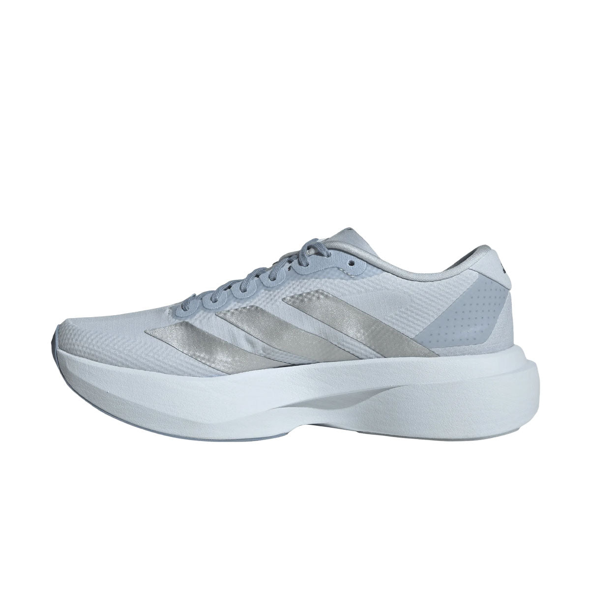 Adidas Adizero Evo SL Woven Dame løbesko i grå og sølv