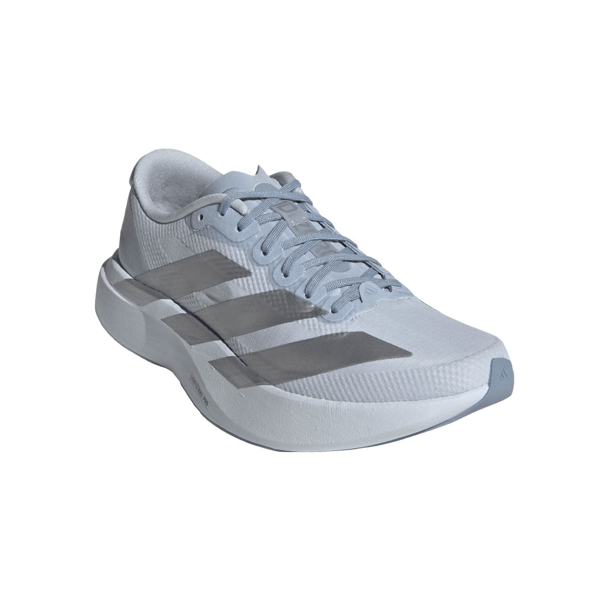 Adidas Adizero Evo SL Woven Dame løbesko i grå med tre striber