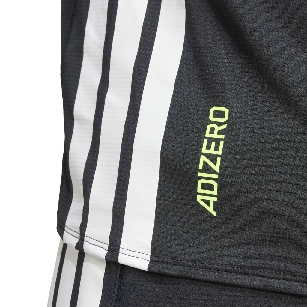 Adidas Adizero longsleeve tee til mænd med striber