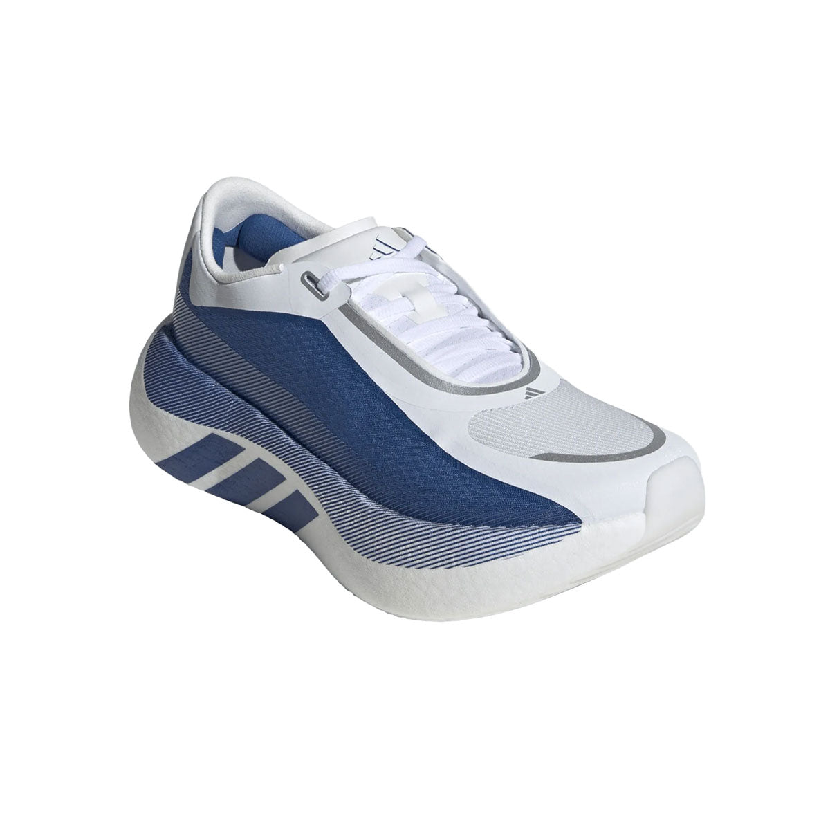 Adidas Hyperboost Edge Dame løbesko i hvid og blå farve