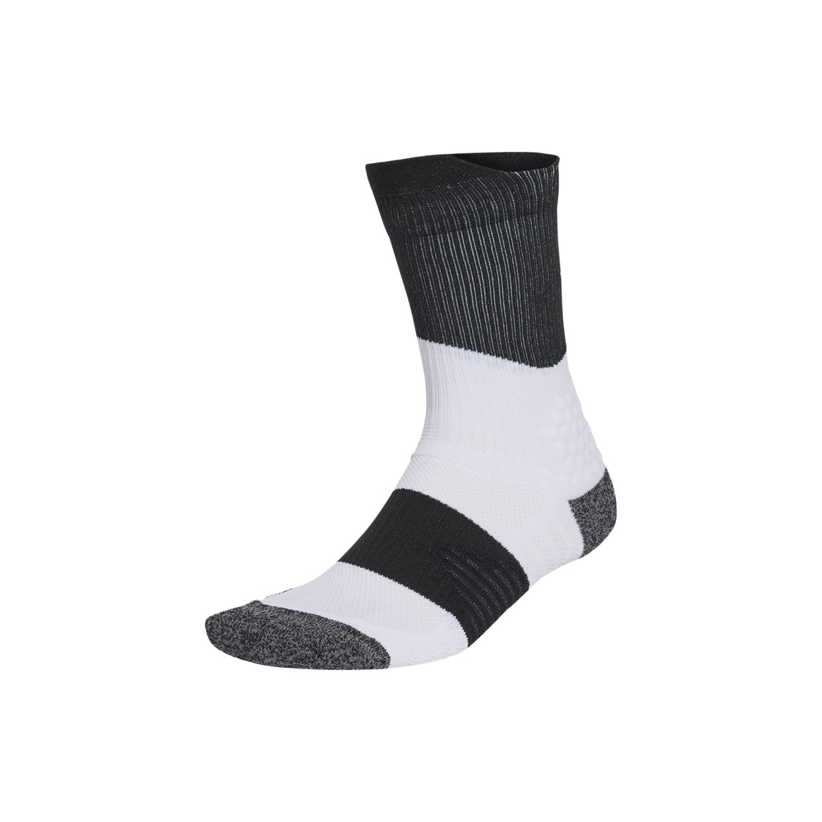 Adidas Run x Boost sok i sort og hvid med strækdesign