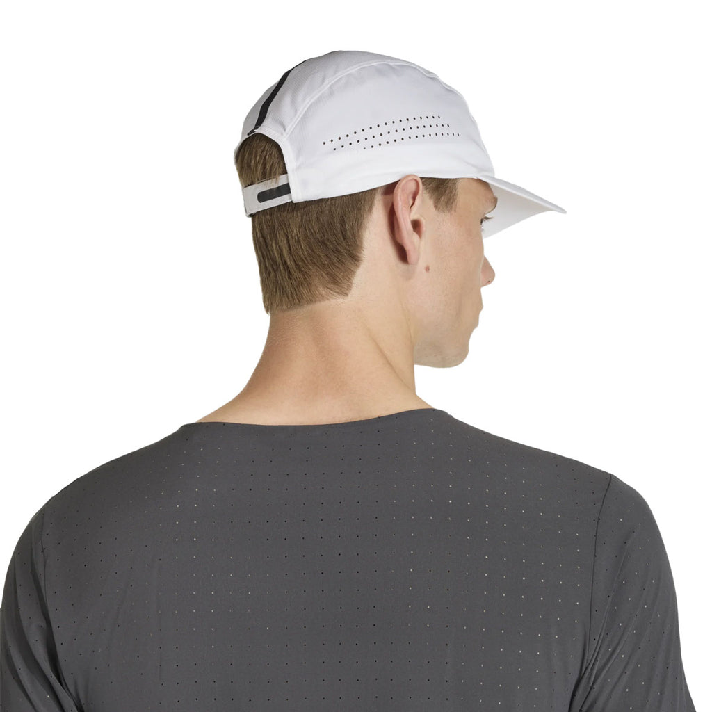Hvid Adidas RunxAdiz kasket set bagfra