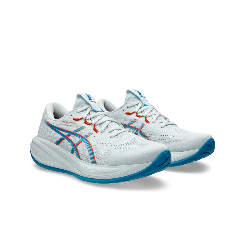 Asics Gel Cumulus 28 herre løbesko i hvid og blå