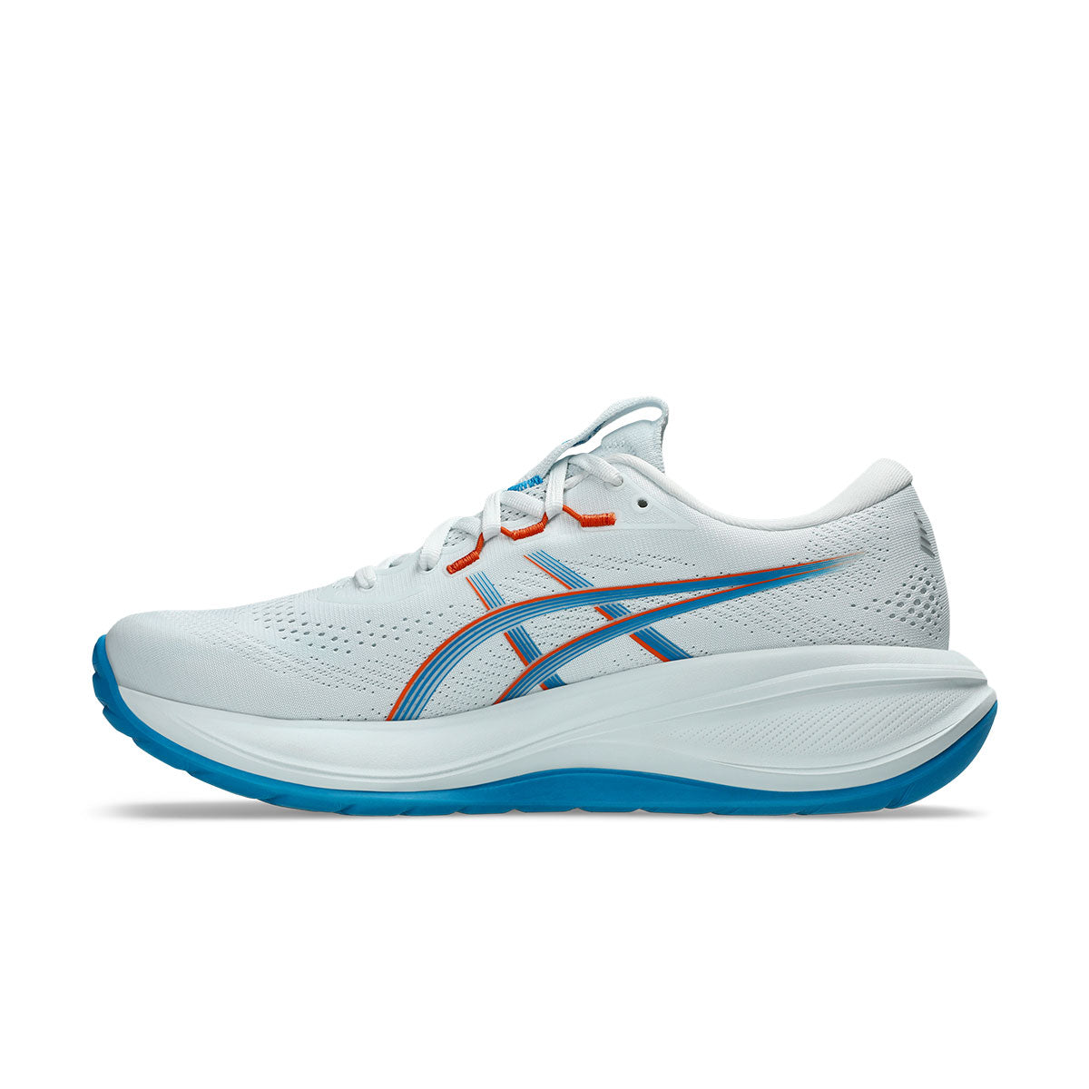 Asics Gel Cumulus 28 Herre løbesko i hvid og blå farve