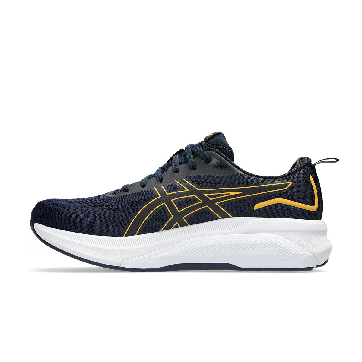 Asics Gel-Fortitude herre løbesko i navy og guld
