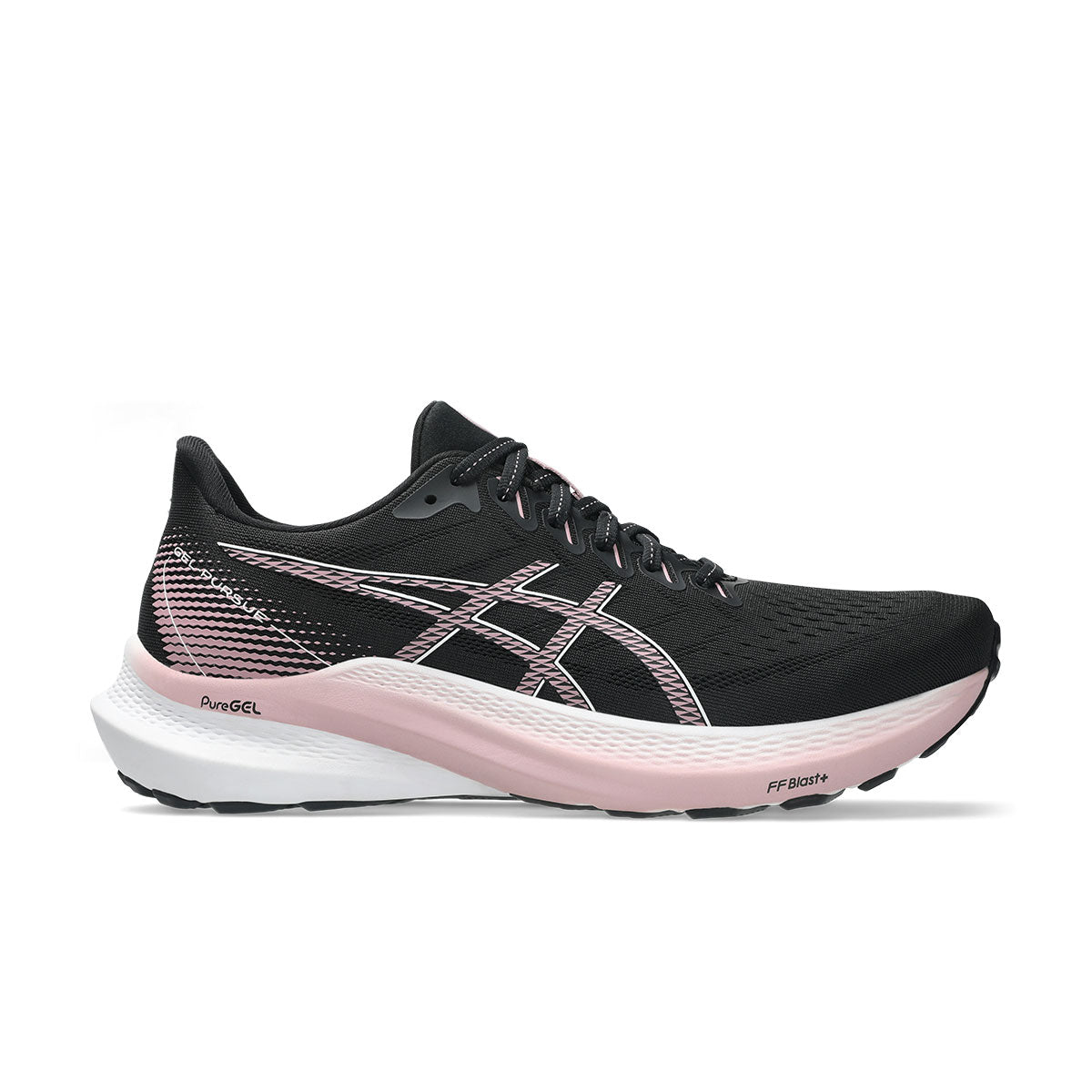 Asics Gel-Pursue 10 Dame løbesko i sort og lyserød