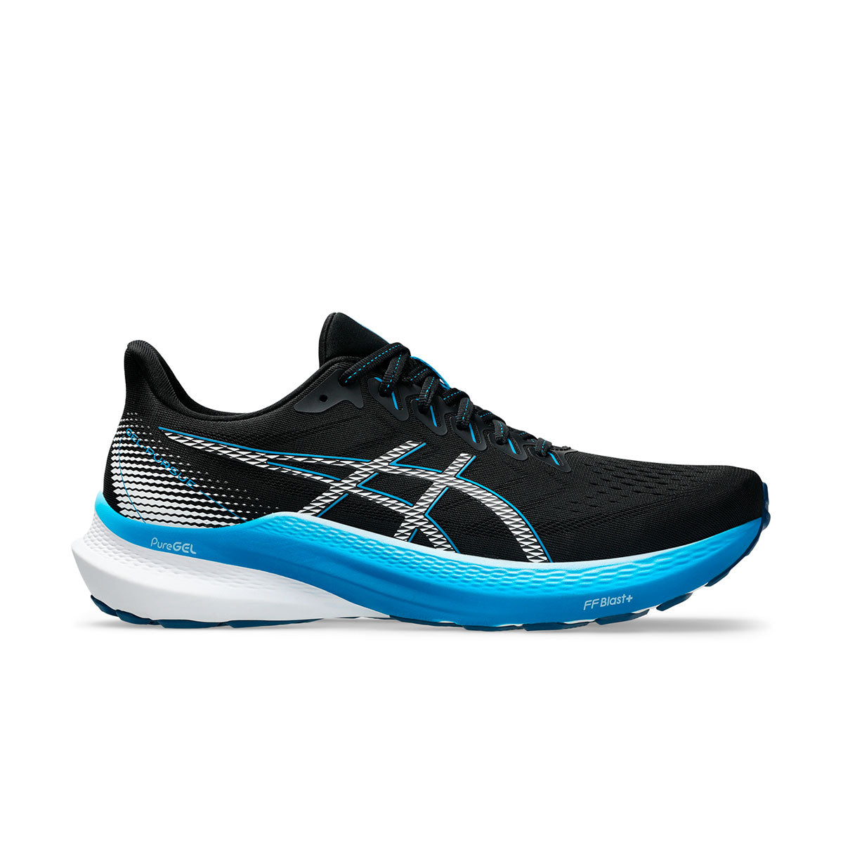 Asics Gel-Pursue 10 herre løbesko i sort og blå