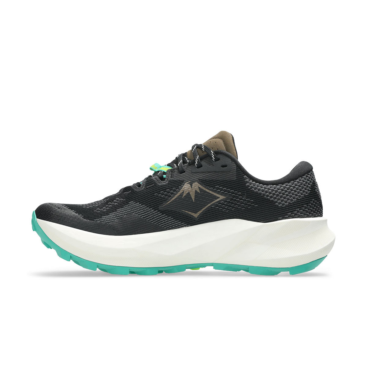 Asics Gel-Trabuco 14 herresko til trailløb i sort og grøn