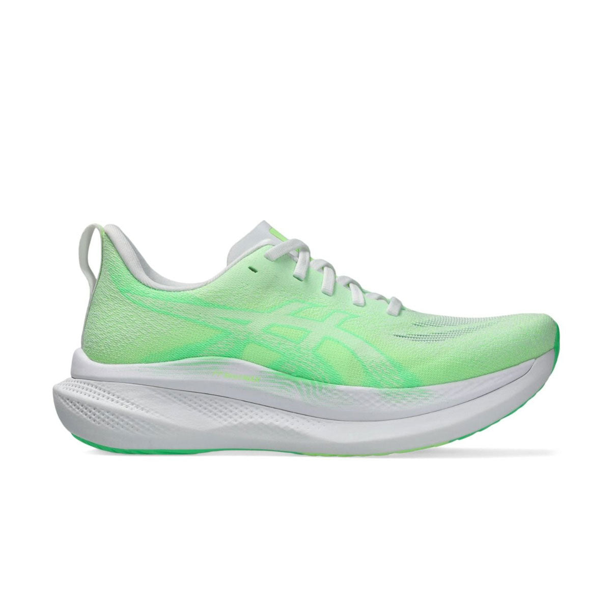 Asics Glideride Max 2 Dame løbesko i lysegrøn farve