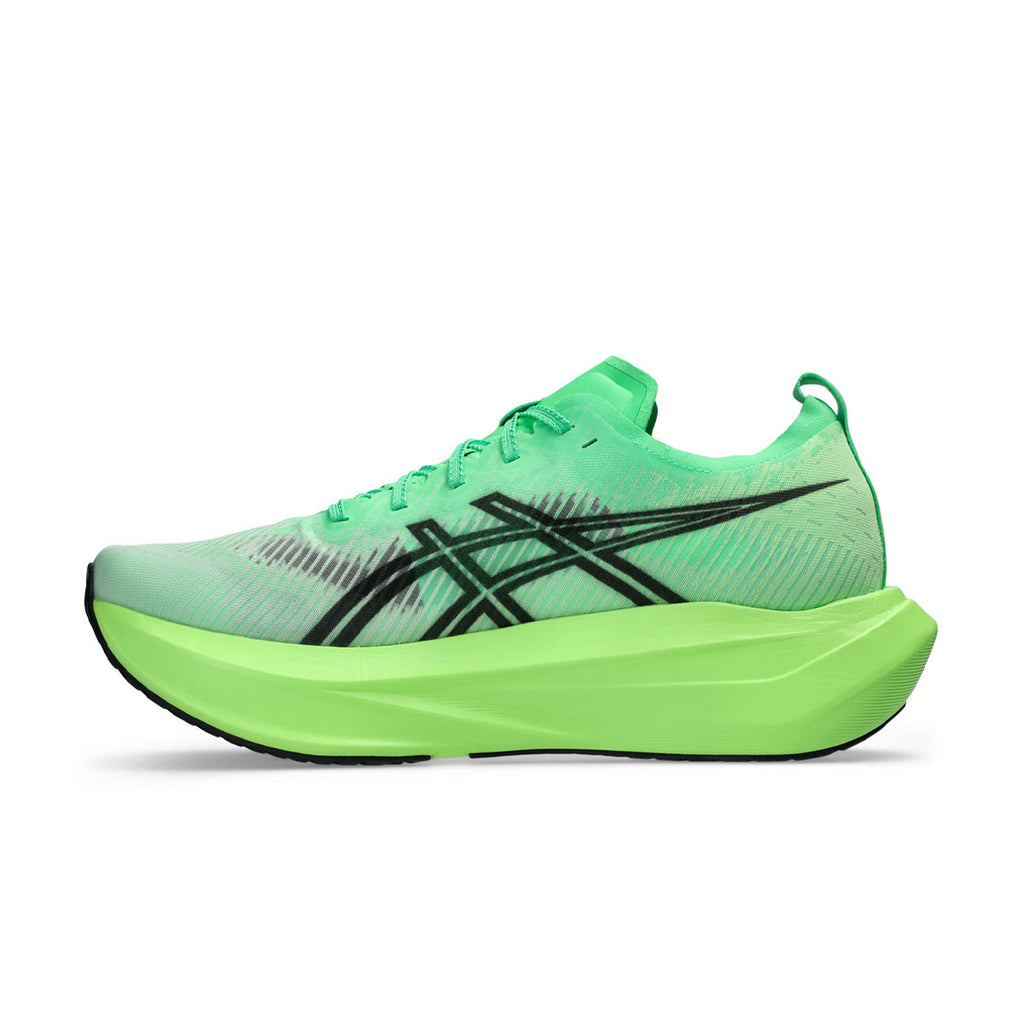 Asics Megablast løbesko i grøn med sort logo