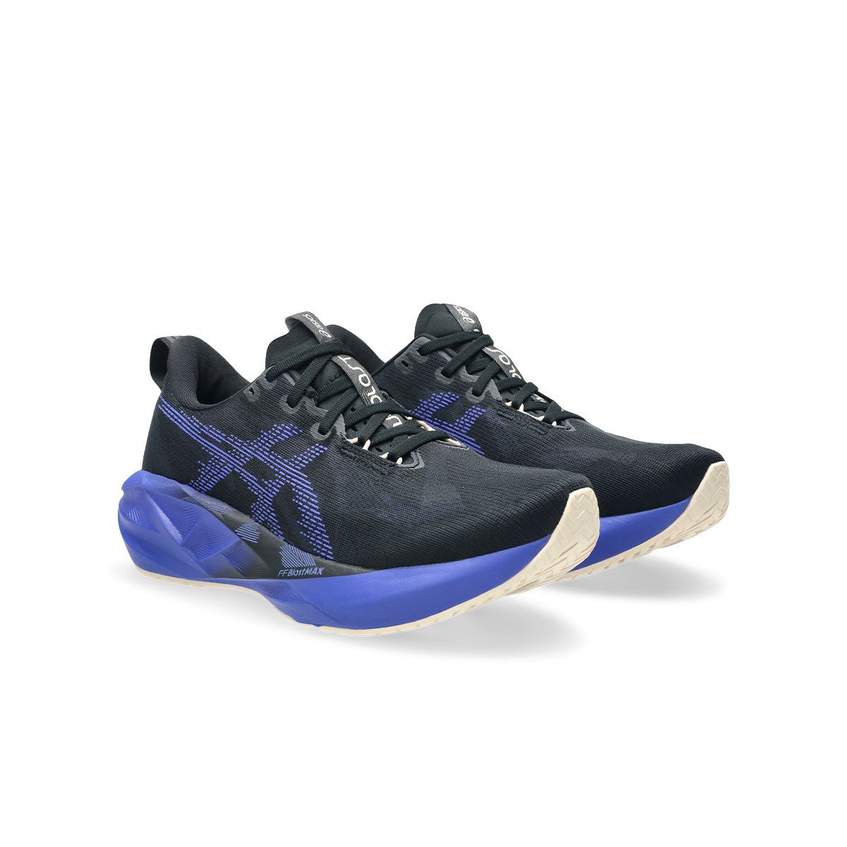 Asics Novablast 5 Herre løbesko i sort og blå farve