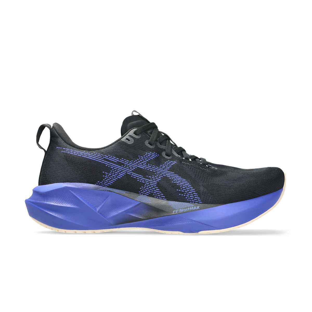 Asics Novablast 5 Herre løbesko i sort og blå farve