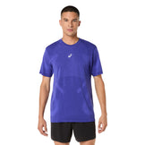 Asics Road Seamless SS T-shirt til mænd i lilla farve