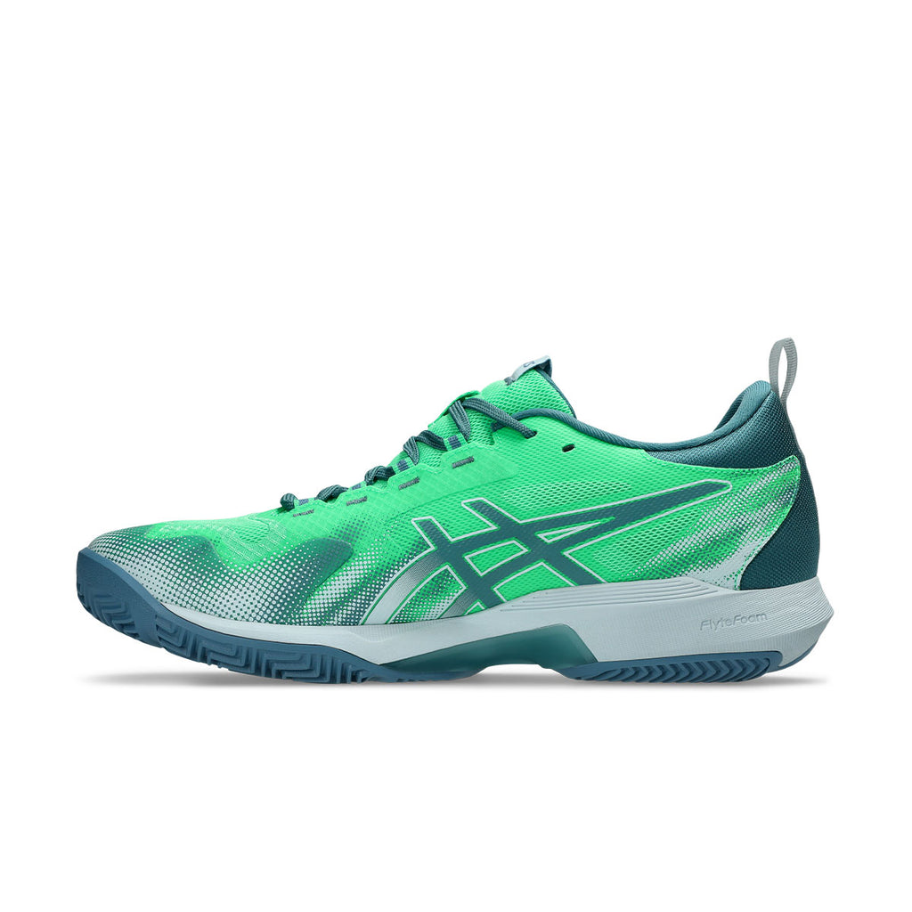 Asics Sonicsmash FF indendørssko i grøn og blå farve
