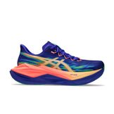 Asics Superblast 3 løbesko i blå og orange farver