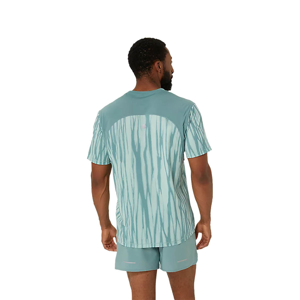 Asics Road All Over Print SS Top Herre
