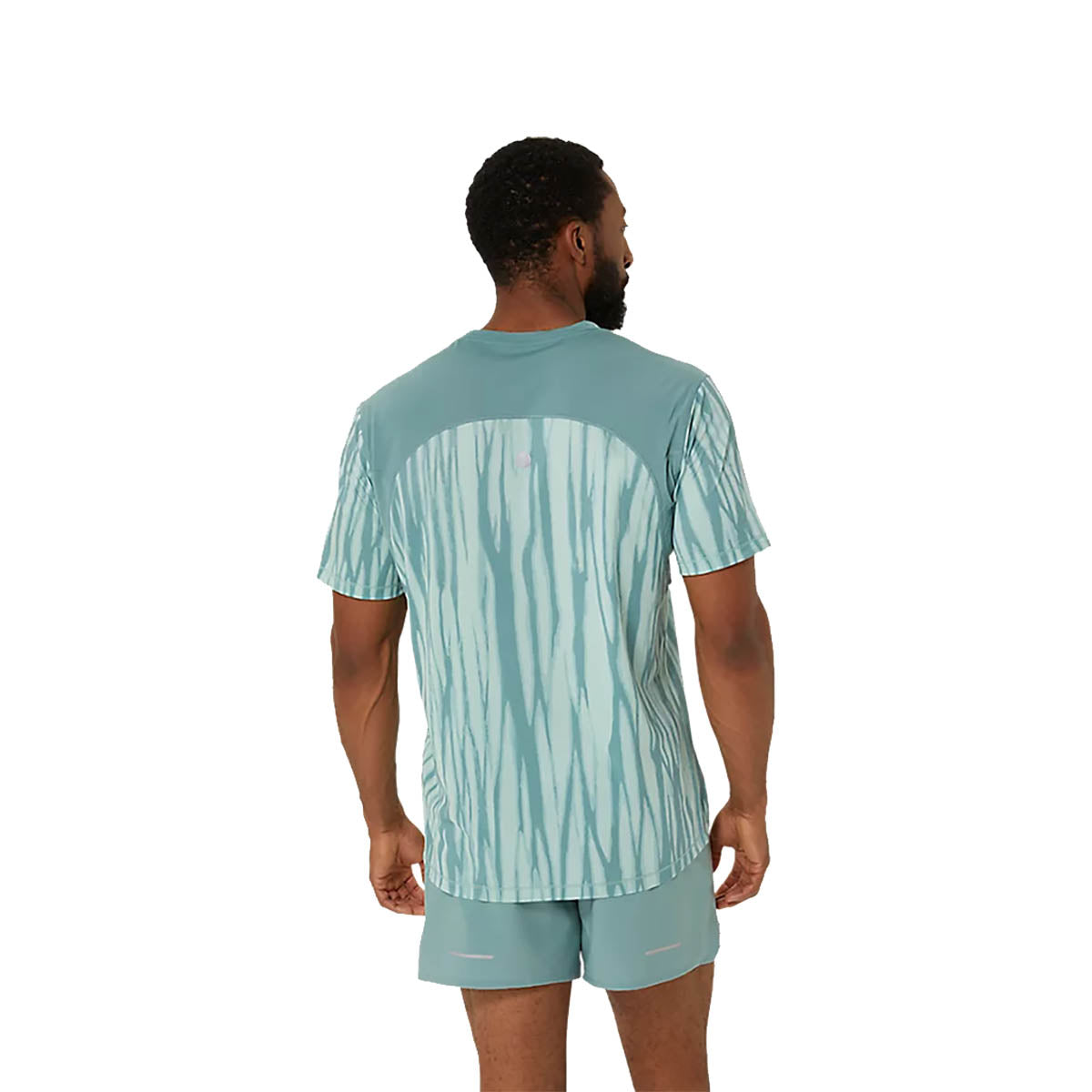 Asics Road All Over Print SS Top Herre