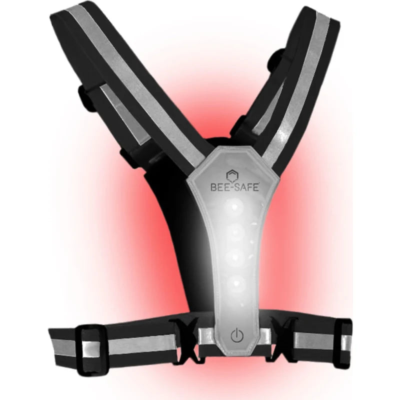 BEE SAFE Led Harness USB Silver