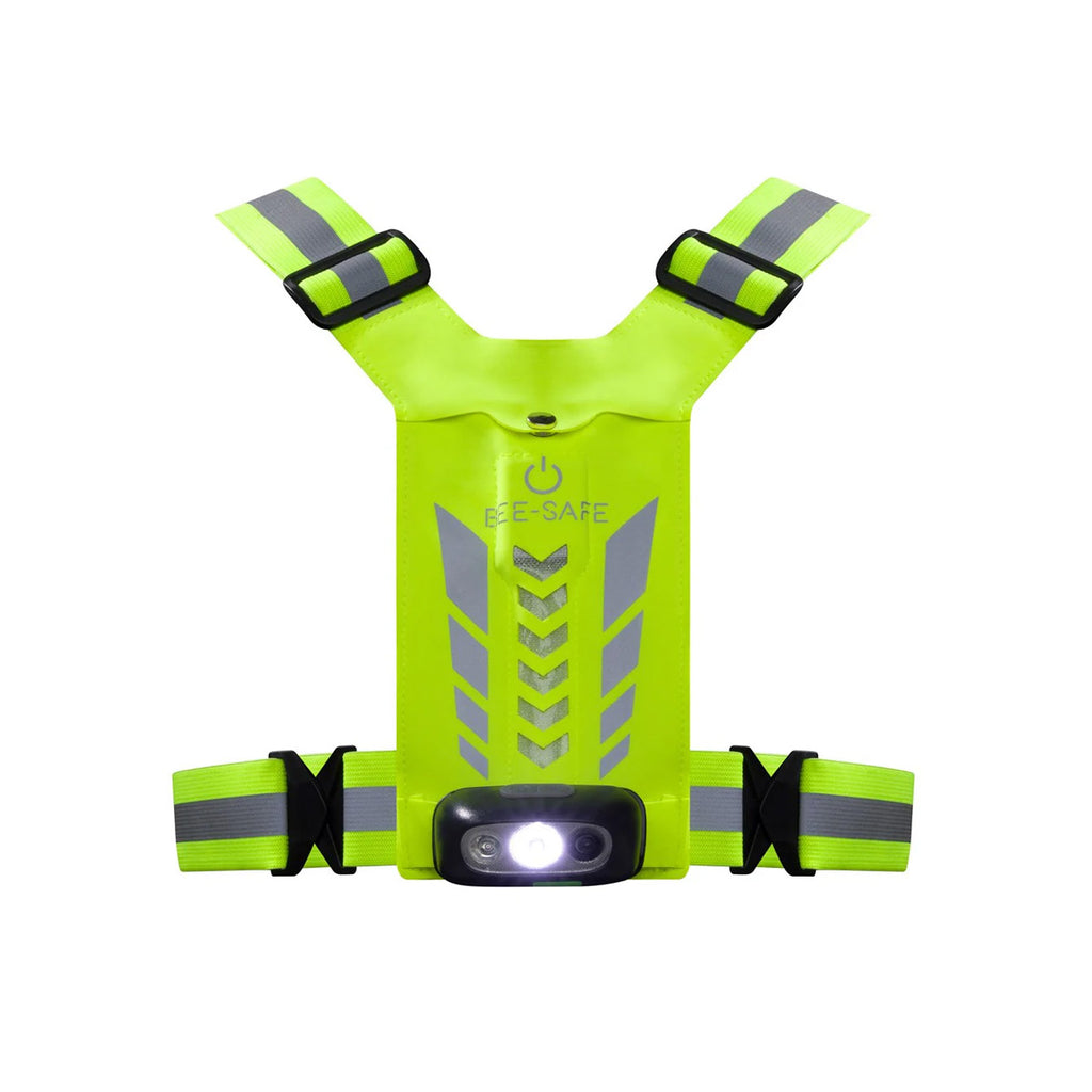 BEE SAFE Led Harness USB Phone Pocket Glow
