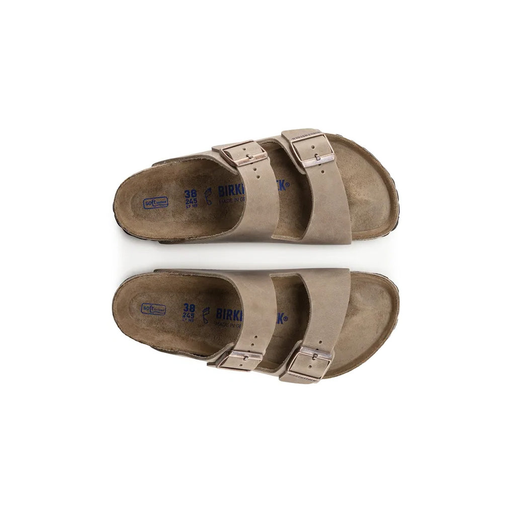 Birkenstock Arizona SFB sandaler i oiled læder med remme
