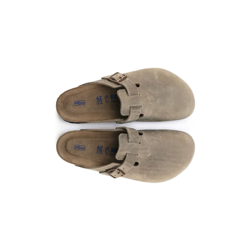 Birkenstock Boston SFB Oiled Tabacco Brown