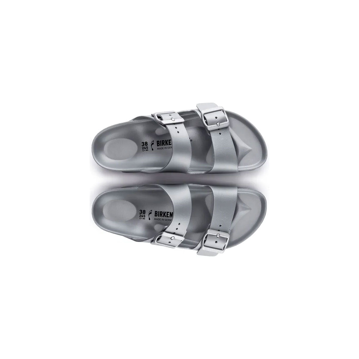 Birkenstock EVA Metallic Silver