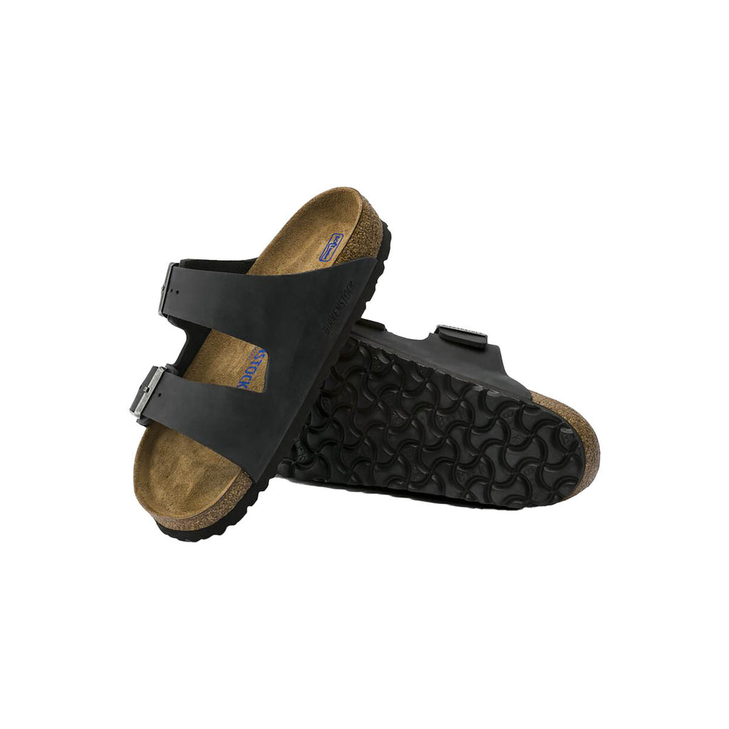 Birkenstock Arizona sandaler med blød indlægssål i sort farve