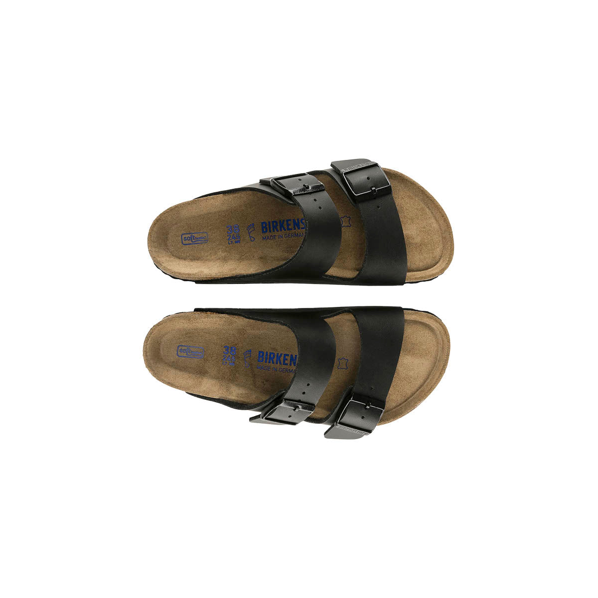 Birkenstock Arizona Blød Fodseng BF Black (smal model)