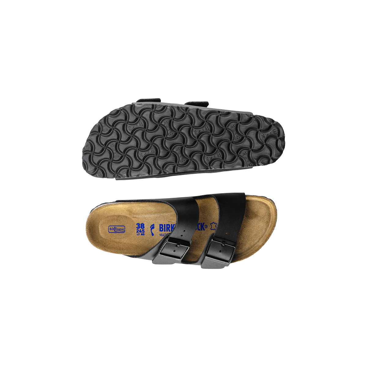 Birkenstock Arizona Blød Fodseng Black