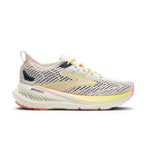 Brooks Glycerin 23 Dame løbesko i hvid og gul