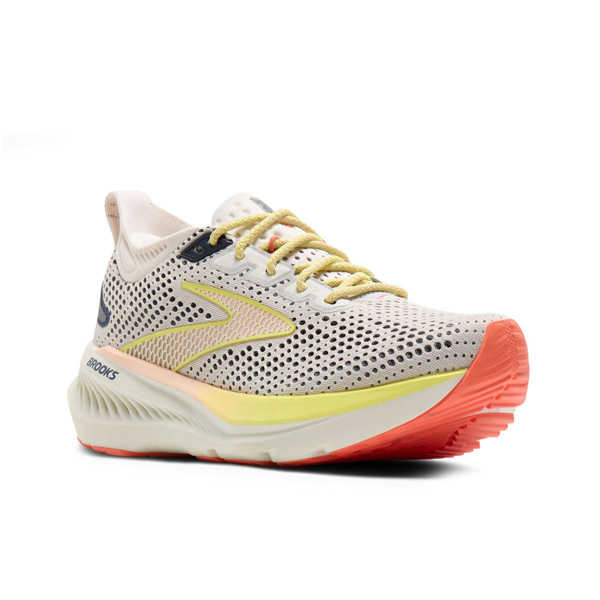 Brooks Glycerin 23 Dame løbesko i beige og orange farver