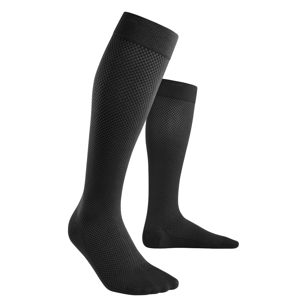CEP Business Socks, Tall, V2, Black, Women