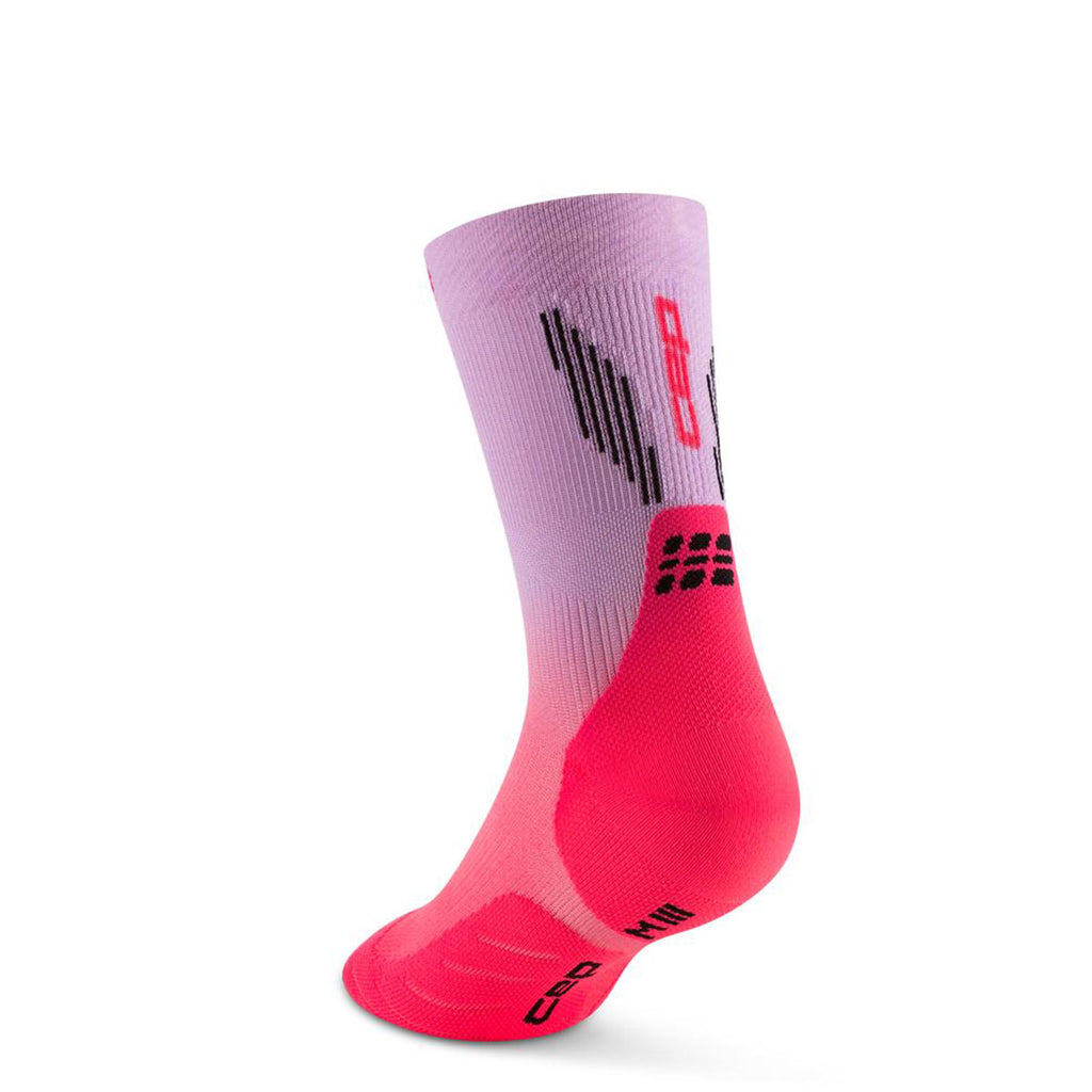 CEP Run Edition Gradient Socks 5.0, Mid cut, women
