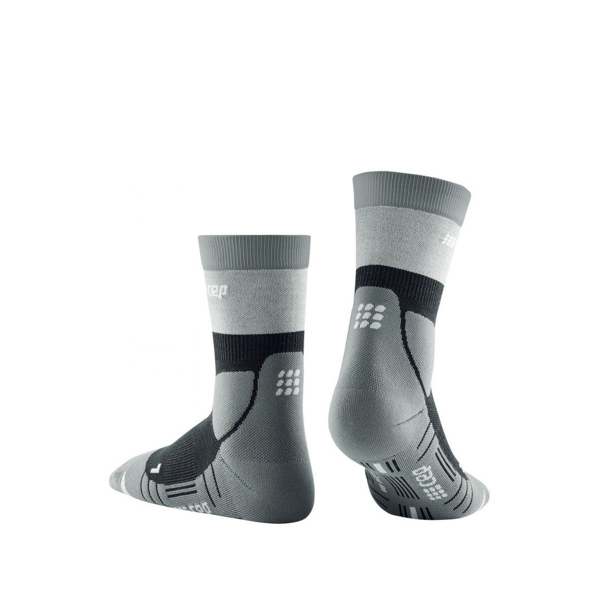 CEP Hiking Light Merino Mid Cut Socks grey women
