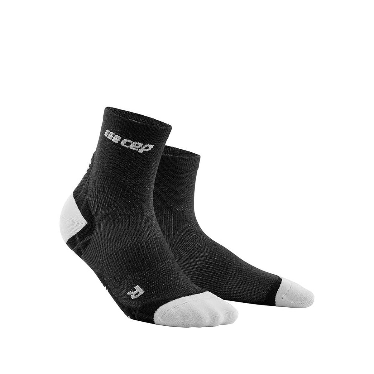 CEP Ultralight Compression Short Socks, black, w